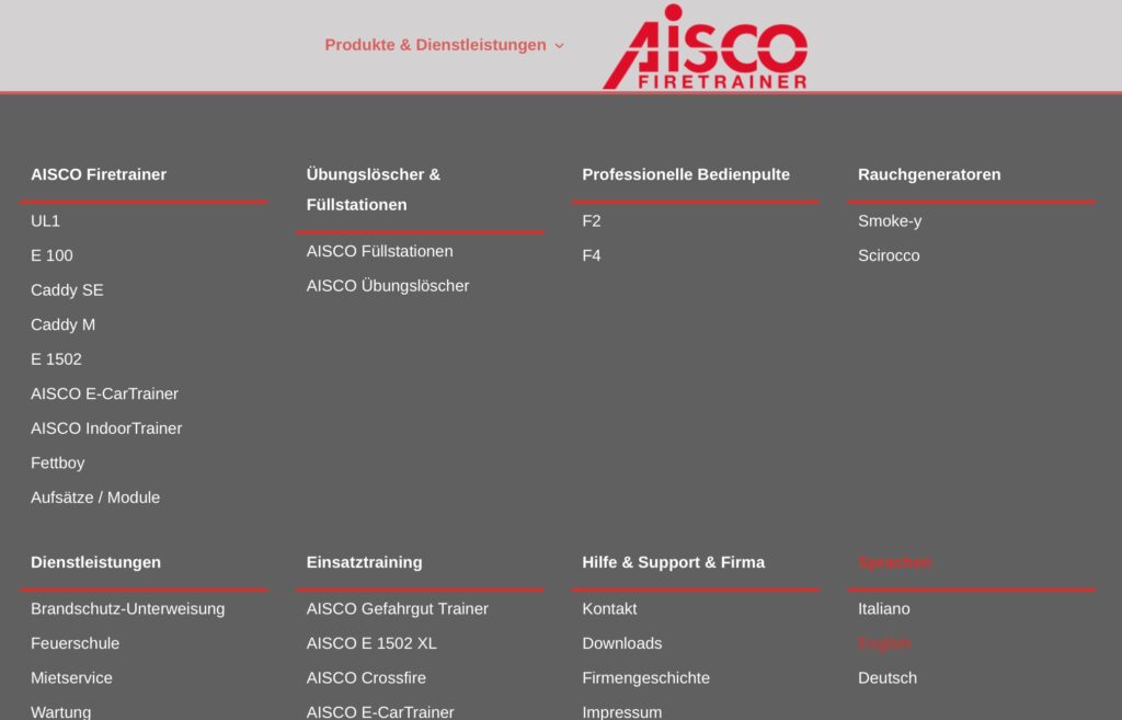 Tutustu sivustollamme koko tarjontaan. Yläpalkin AISCOn vasemmlta puolelta aukeaa tuotehakemisto.