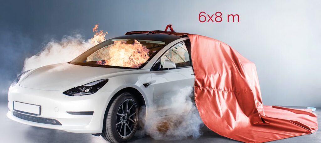 Sähköauton sammutusharjoitus